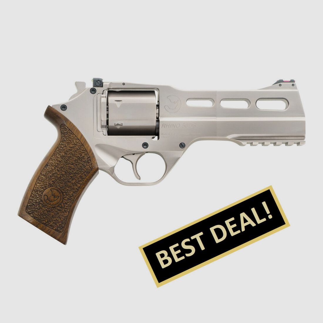 Chiappa Rhino 50 DS - Nickel .357 Mag.