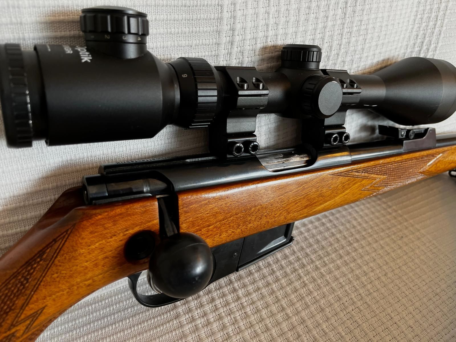 KK - Fucile .22 lfb Magnum con cannocchiale