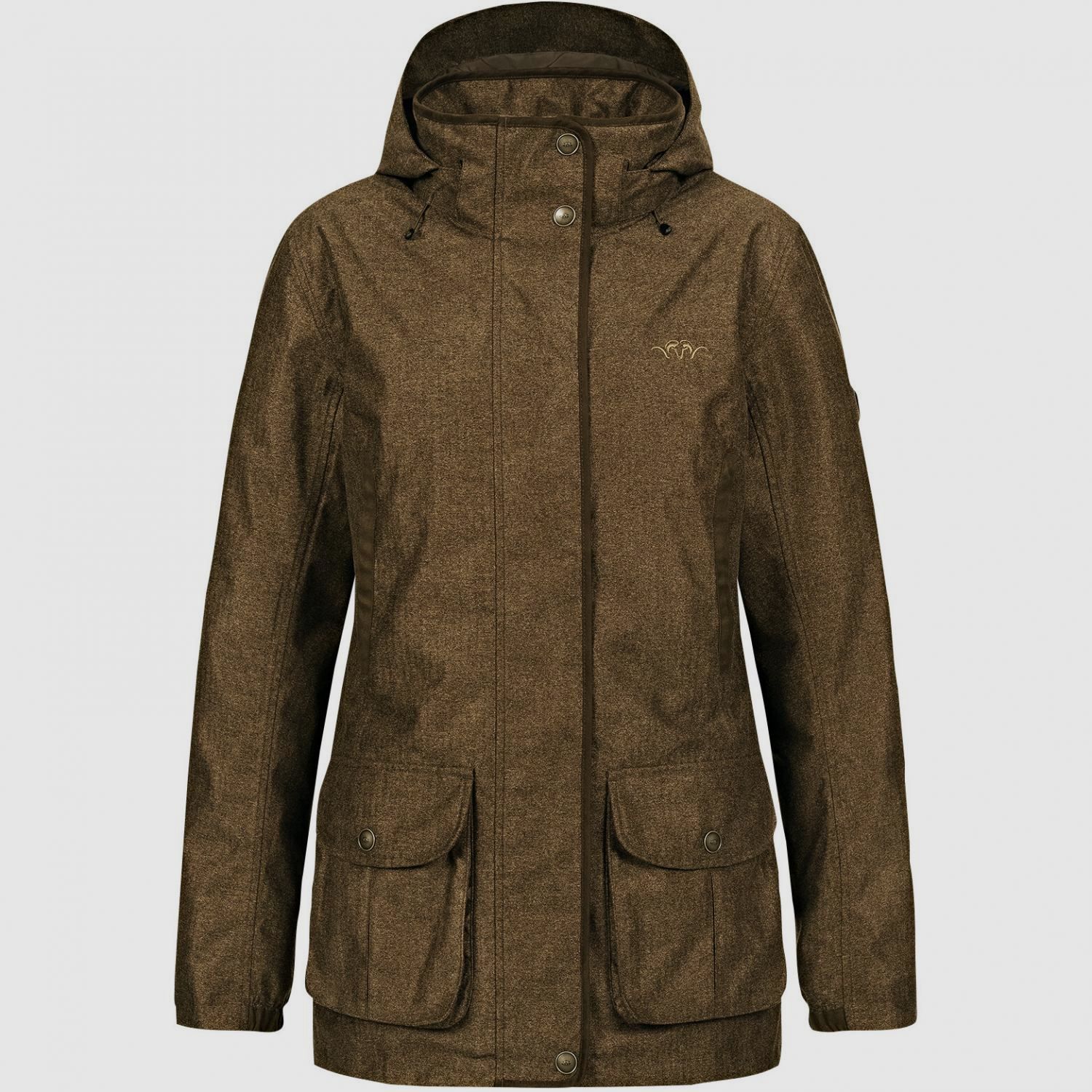 Celine Mantel Vintage Damen (Dunkelbraun Mélange)