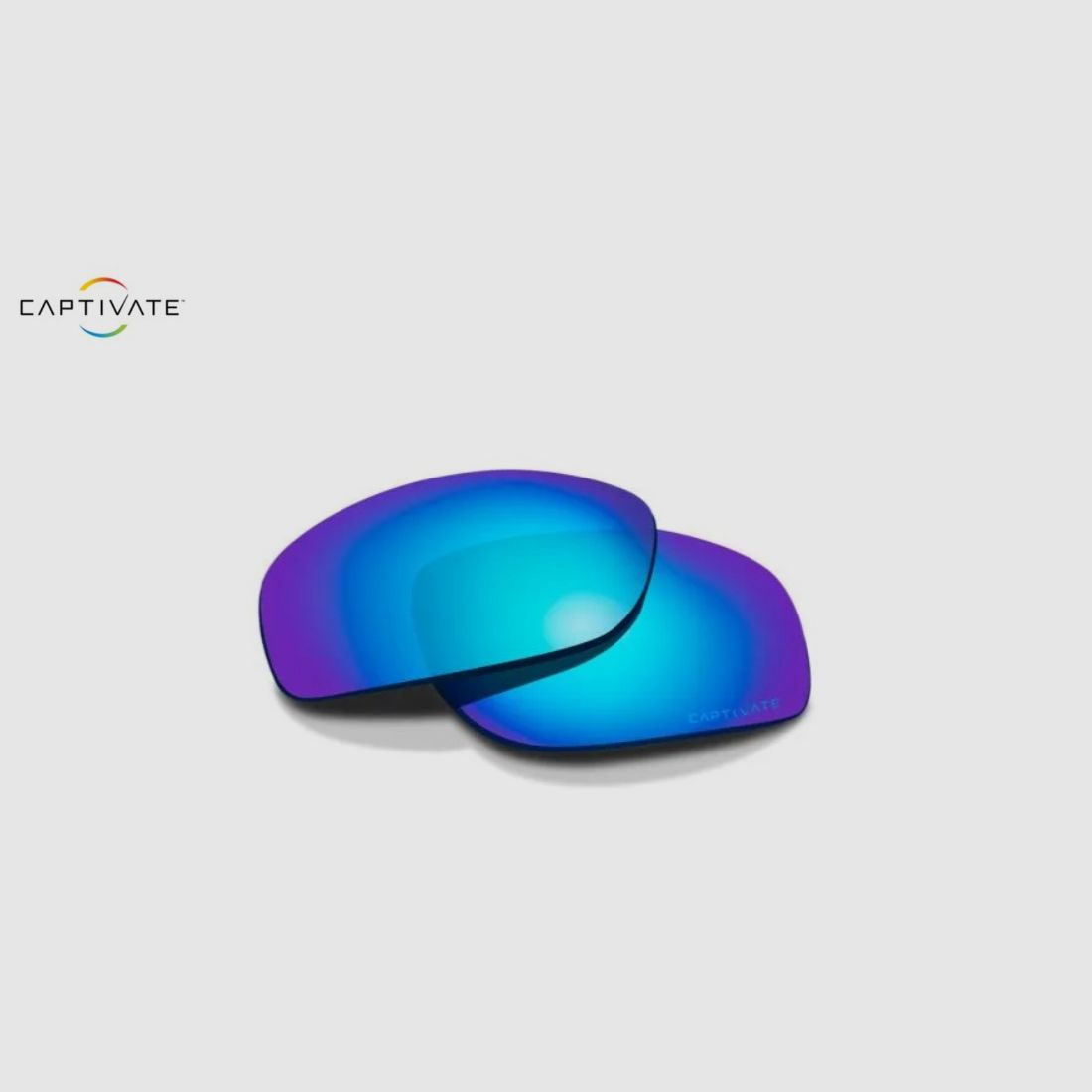 Ersatzgläser für Wiley X Helix Brille in CAPTIVATE™ Polarized Blue Mirror AC6HLXPBM