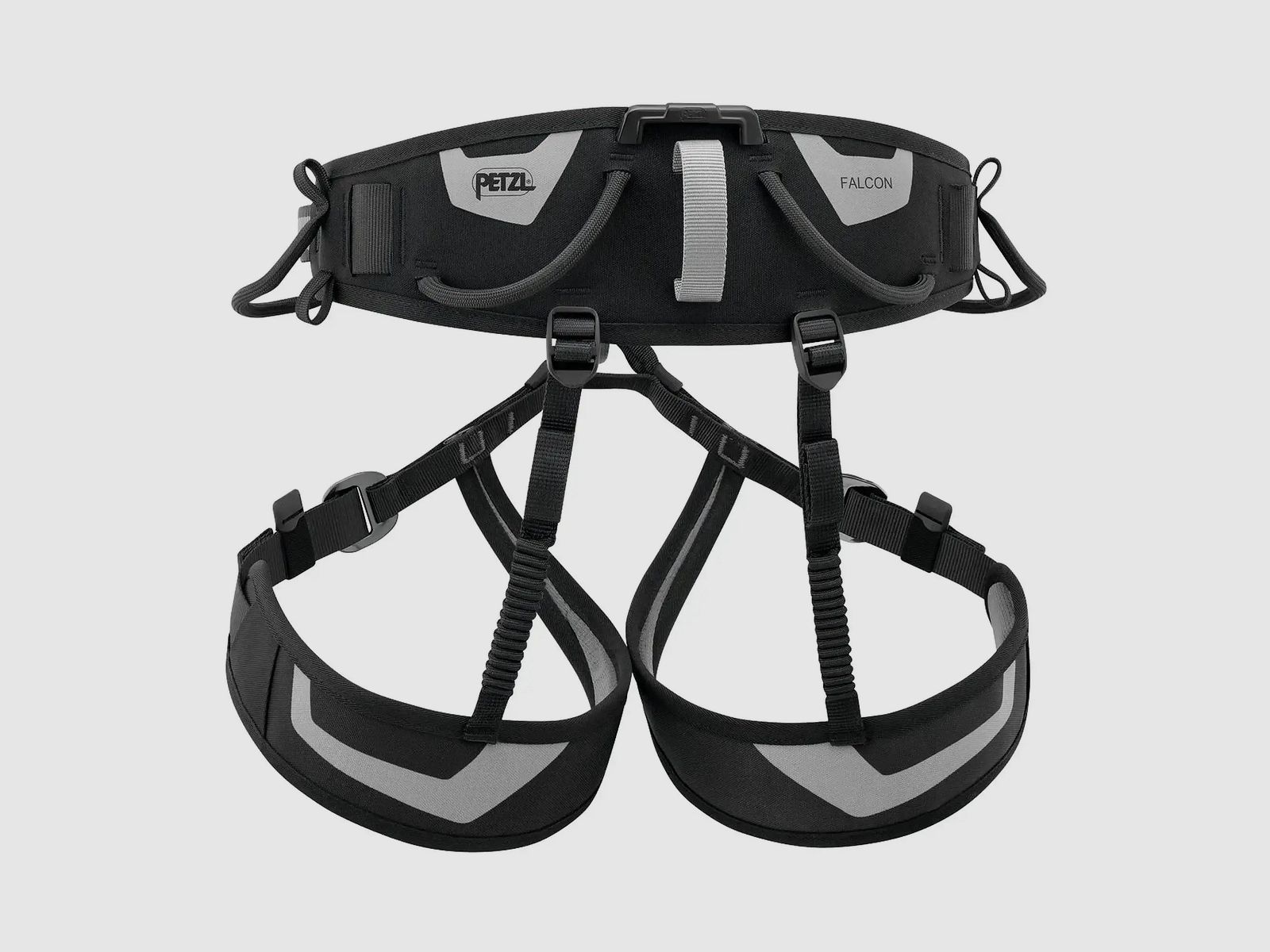 Petzl Seat Harness Falcon Mountain black gray