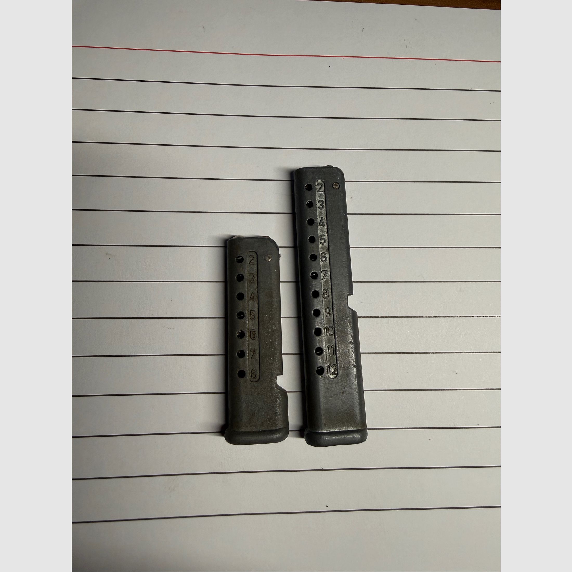 Haenel Magazine Luftgewehr 2 piezas DDR Original 8 y 12 310 #1