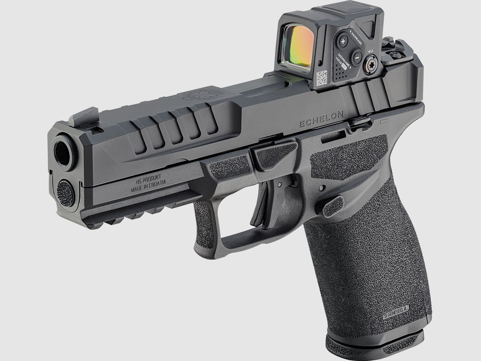 HS Echelon Full 4,5" COA 9mm Luger Pistole + Aimpoint COA Red-Dot-Visier, Bild 6 von 8