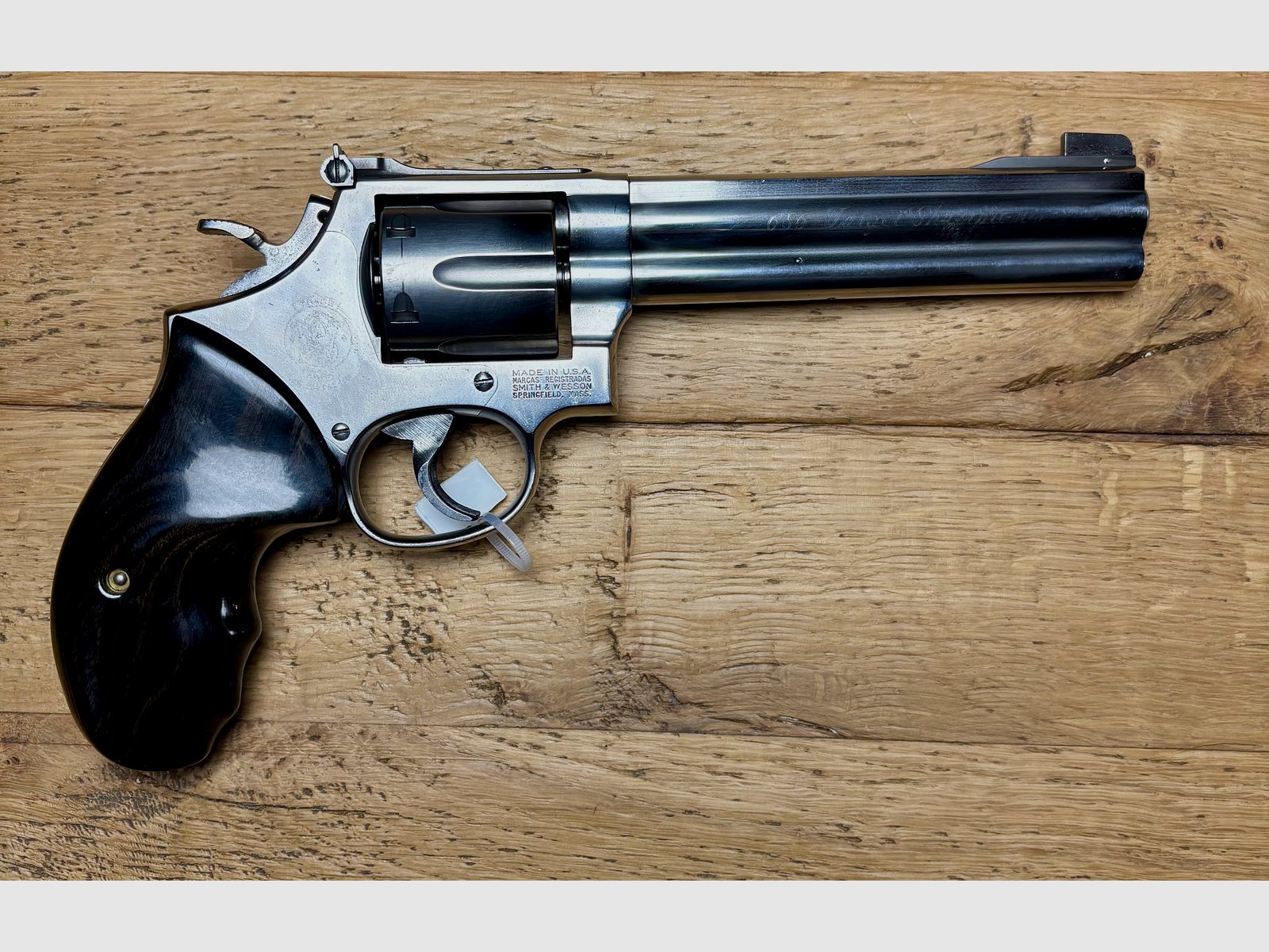 Smith & Wesson Revolver 686 Target Champion  /  Inclusief sportgrippanelen en verbeterde trekker