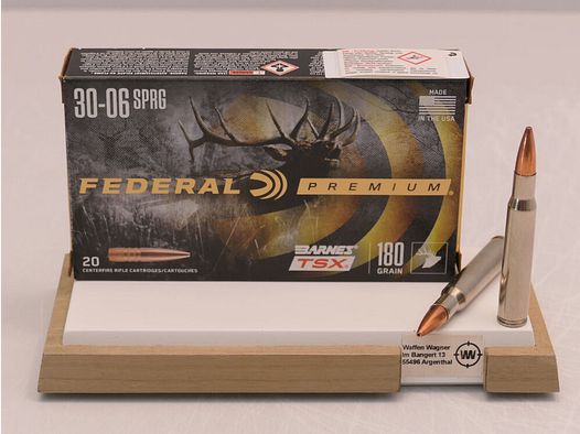 Federal Triple Shock Vital 180grs. à20 .30-06 Spring.