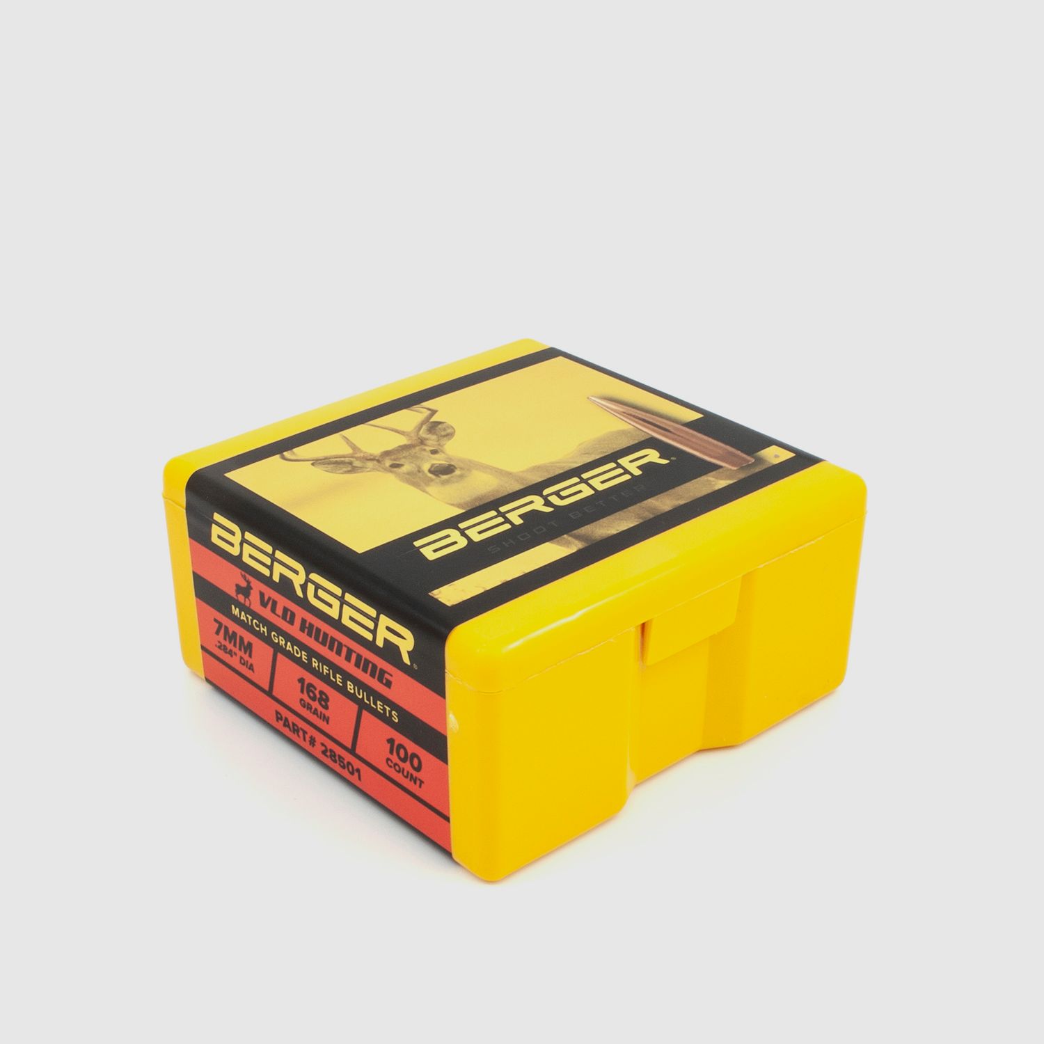 Berger Geschoss 7mm/.284 VLD Hunting 168GR 100 Stück