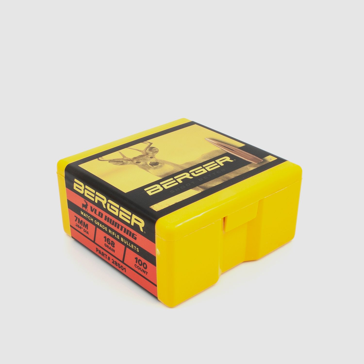 Berger Geschoss 7mm/.284 VLD Hunting 168GR 100 Stück