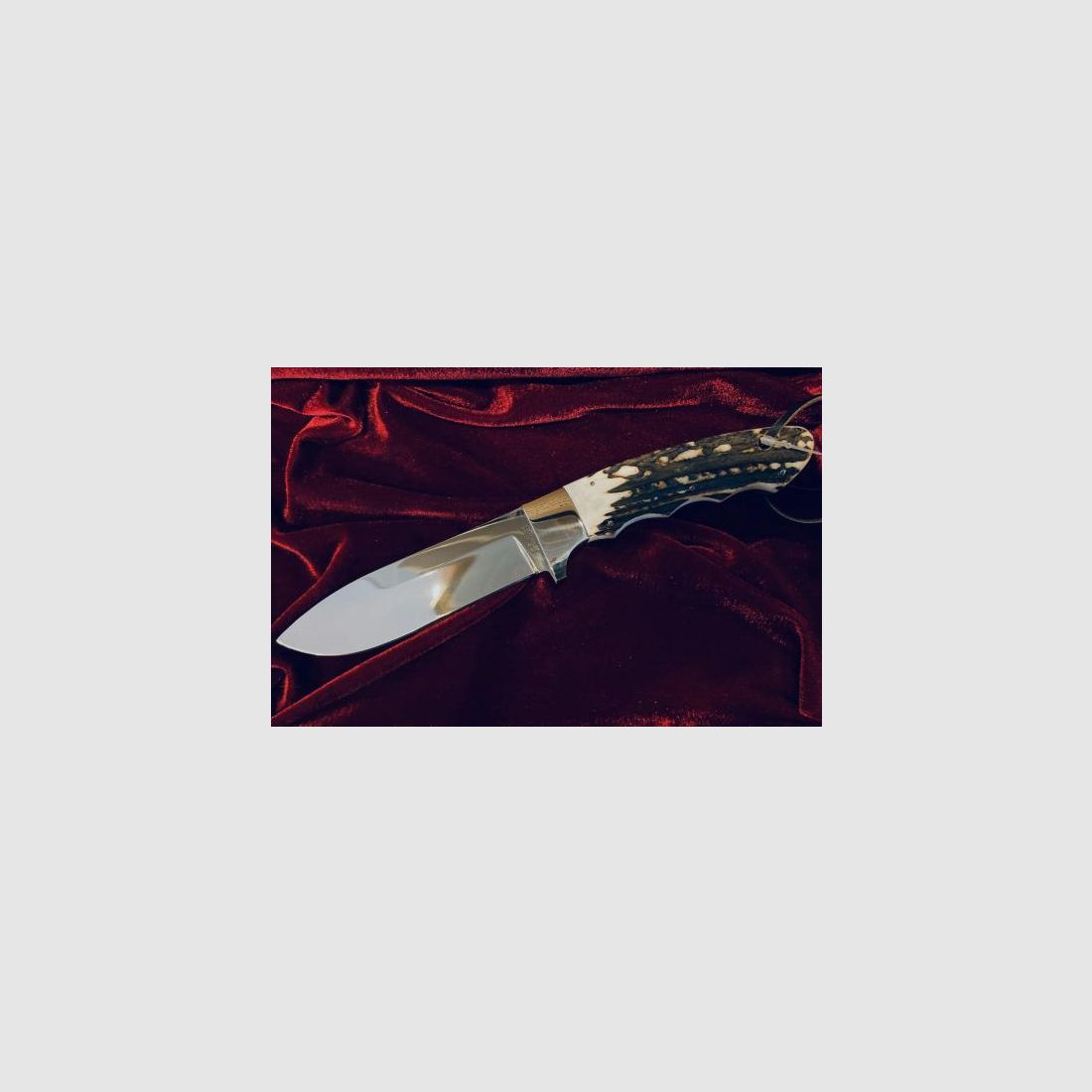 DNC Hubertus Hirschhorn cuchillo de caza Böhler 440C