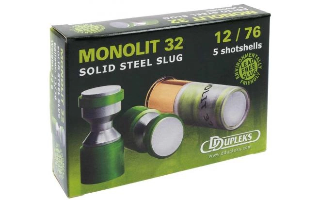 DDUPLEKS MONOLIT 32 - 12/76 - PROIETTILE IN ACCIAIO - 5 COLPI, immagine 1 di 4