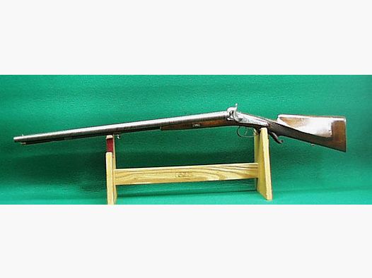 G. Noack fusil à deux canons à percussion