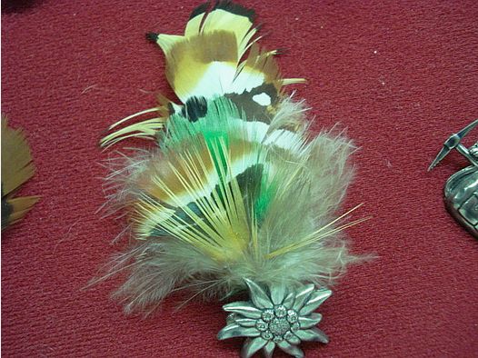 Hutfeder Jagd - Edelweis