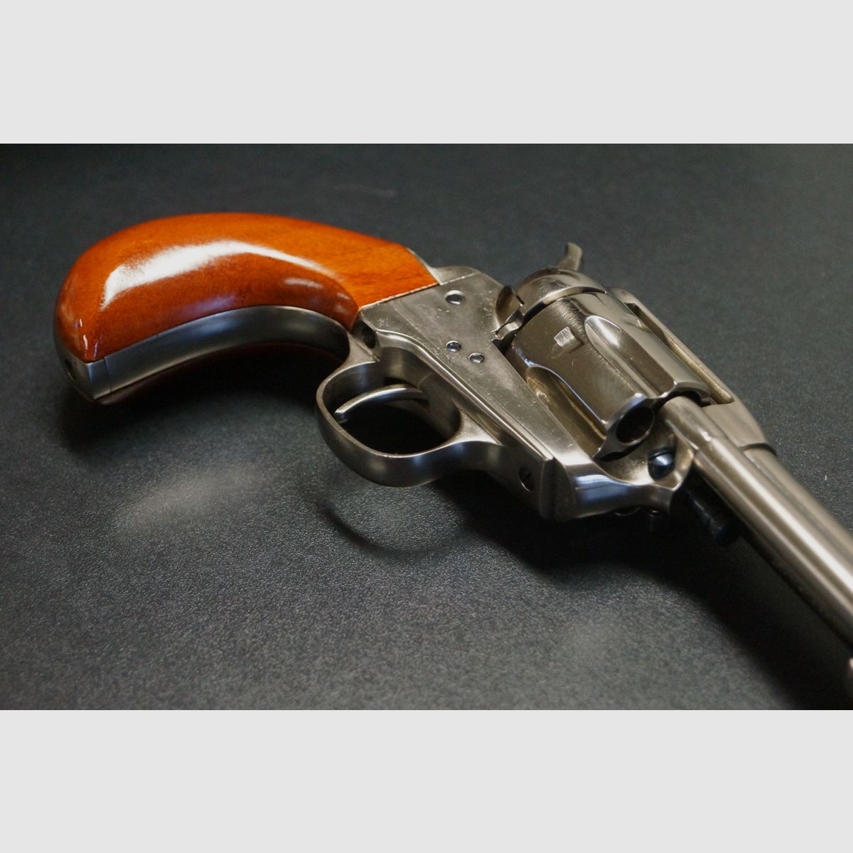 Uberti 1873 Birdhead nickelé .38 Special, image 3 sur 5
