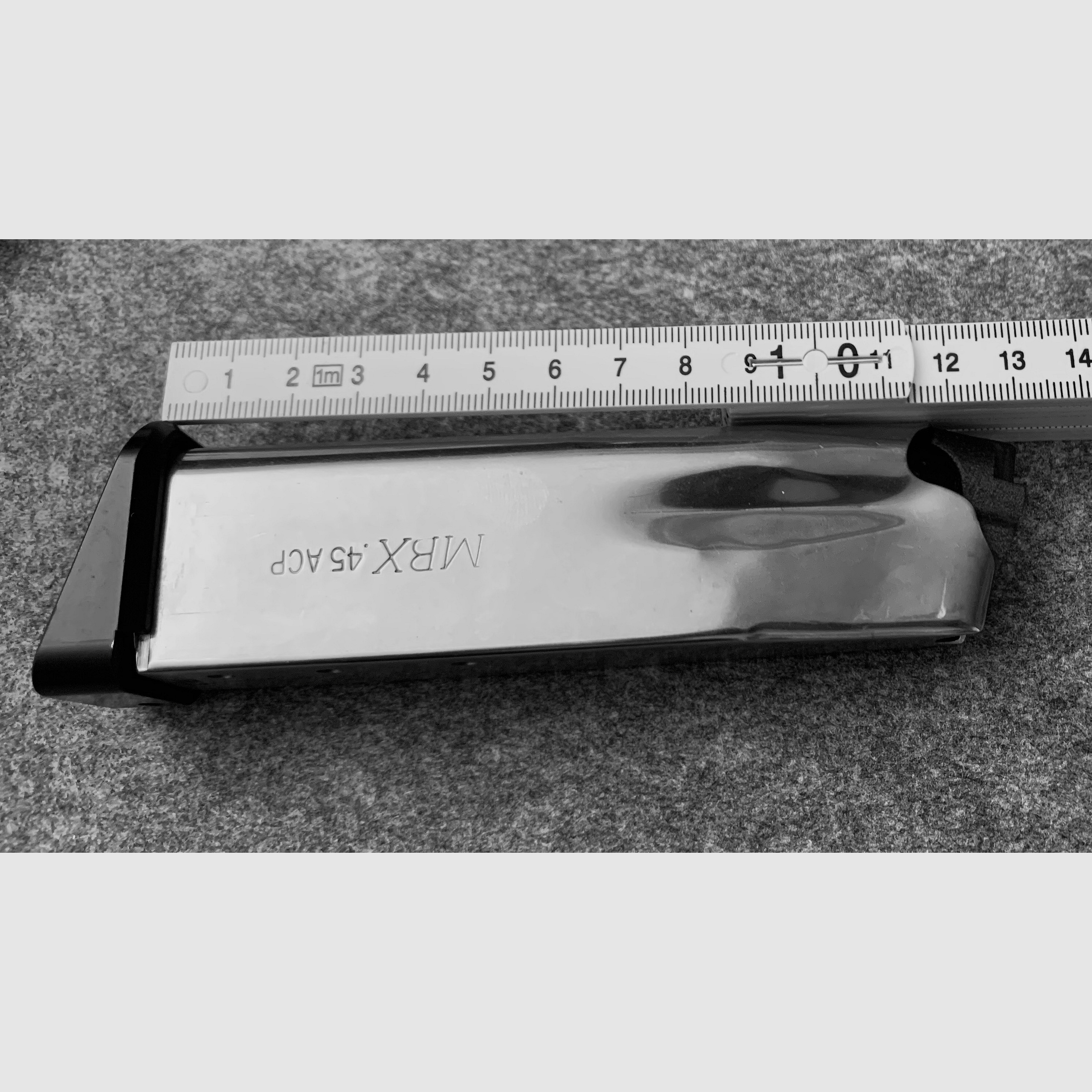 Verkaufe MBX Magazine .45 ACP 13rd 140mm