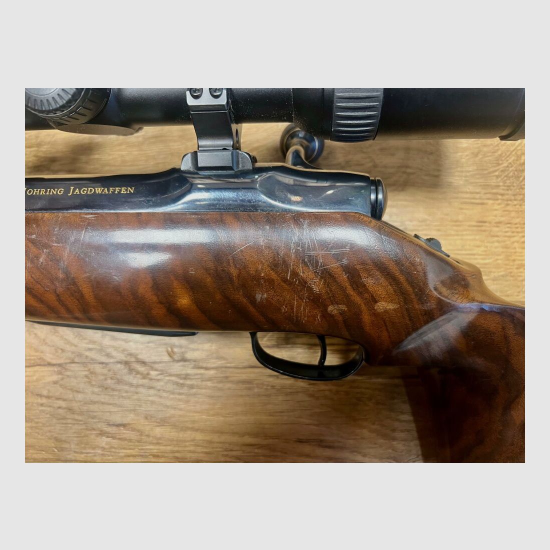 Sauer 80 Custom Umbau mit Swarovski Z8i Sauer 80 Custom mit Swarovski Z8i