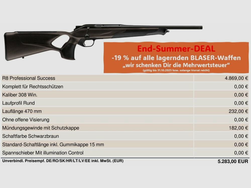 Blaser R8 Professional Success .308Win