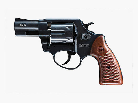 Röhm RG 89 9mm R.K. nero brunito pistola a salve