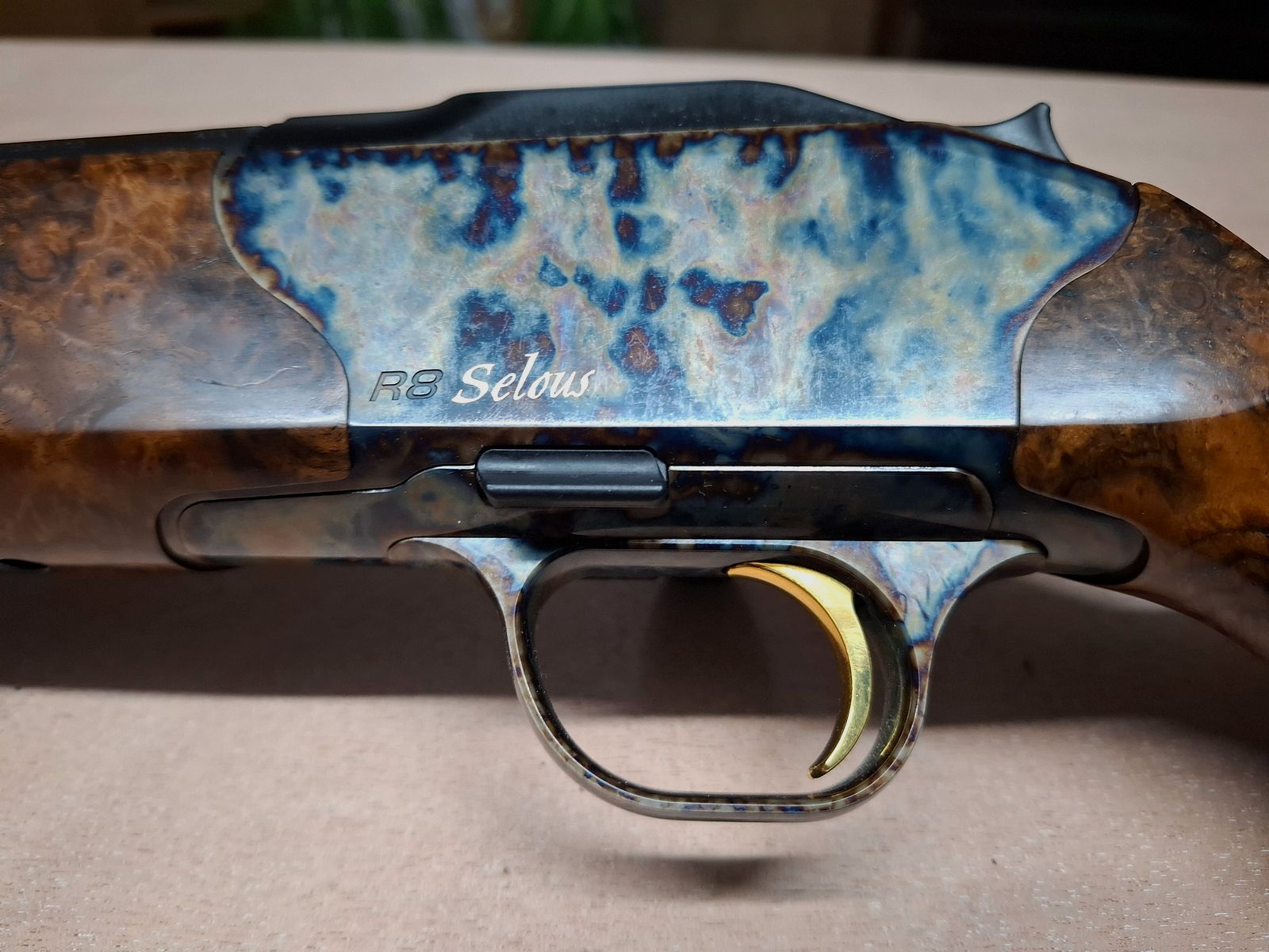 Blaser R8   /  SemiW Selous  / Kal. .375 H. & H. Mag. / Offene Visierung