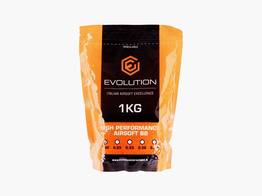Billes Airsoft Evolution haute performance 6mm 0,20g 5.000 pièces