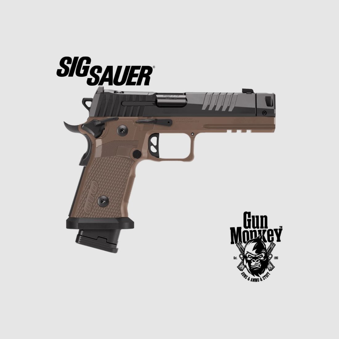 Pistool Sig Sauer P211 GTO Combat kal. 9x19 (211F-9-GTO-CBT), afbeelding 1 van 3