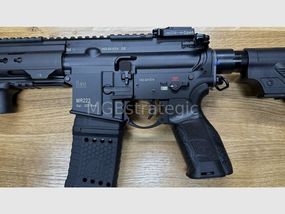 Heckler & Koch MR223 A3 Slim-Line 14,5" loop - halfautom. geweer .223Rem civiele versie H&K G38 met G38 G95K upgrades / HK416 H&K 416 / MR 223 A3