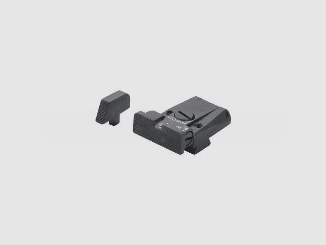 LPA SPR55BR07 Adjustable Sight Set for Browning Vigilant