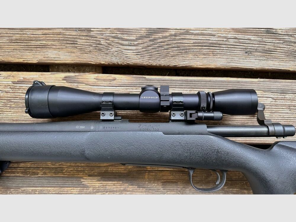 Remington 700 Police mit Bipod und Leupold 4 -12 x 40 .308Win