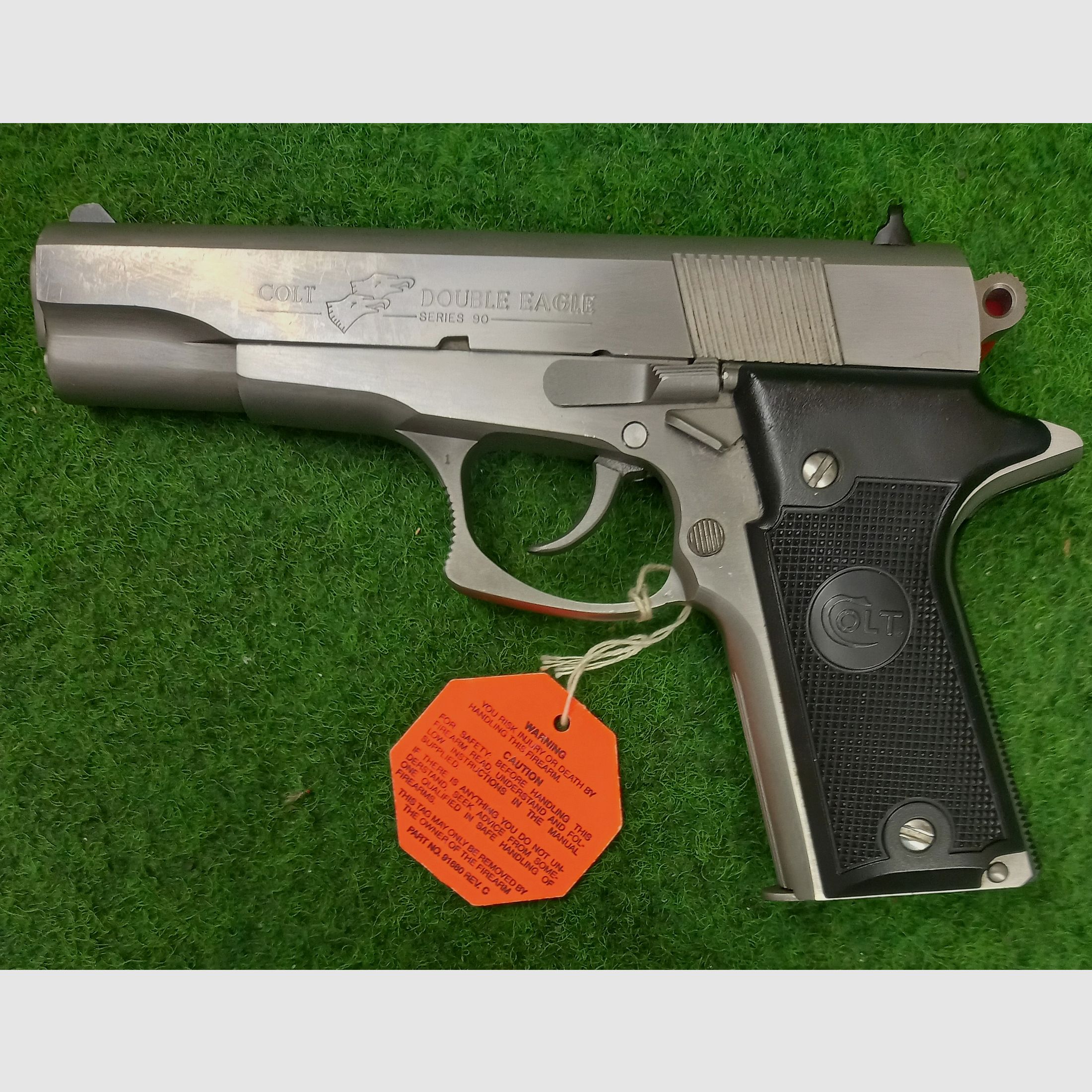 Colt Double Eagle pistol in .45 AUTO caliber made of stainless steel