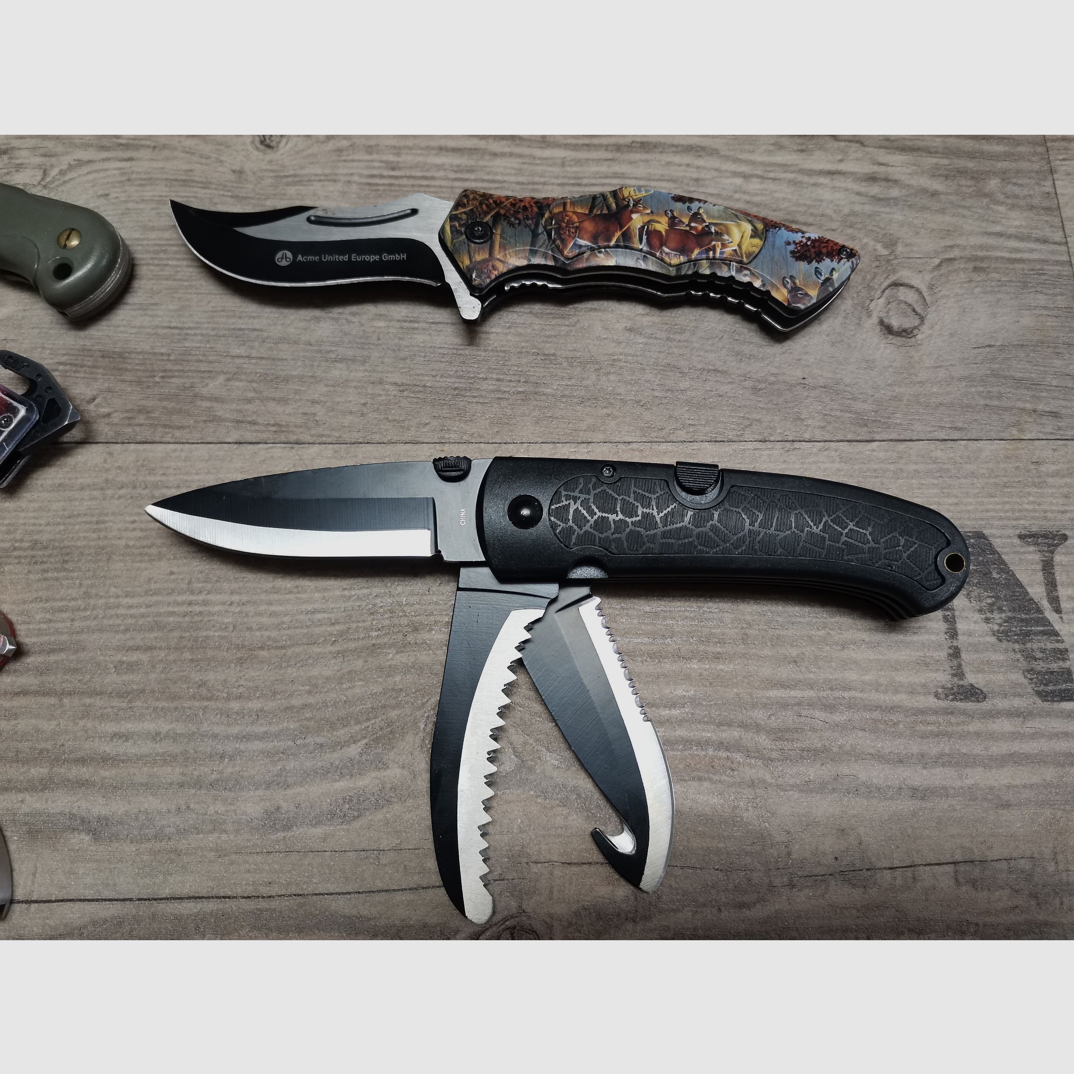 Messer Konvolut Böker Haller Walther Herbertz etc.  Einhandmesser Dolch Springmesser