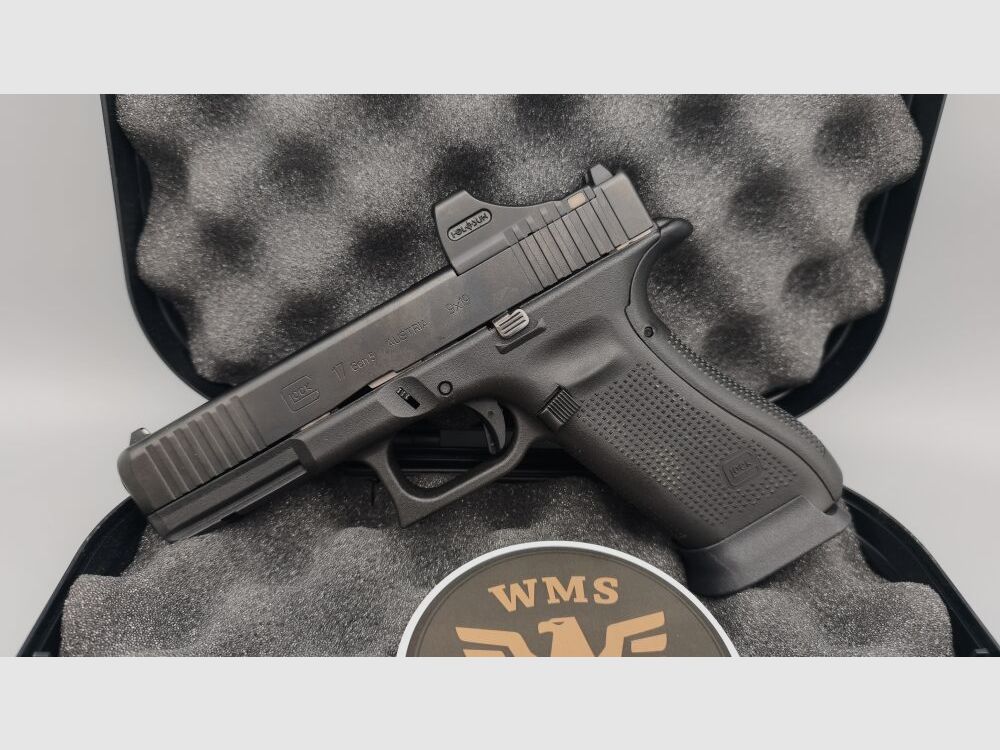 Glock 17 Gen5 MOS FS mit Holosun SCS MOS GR auch als Wechselsystem möglich 9mmLuger