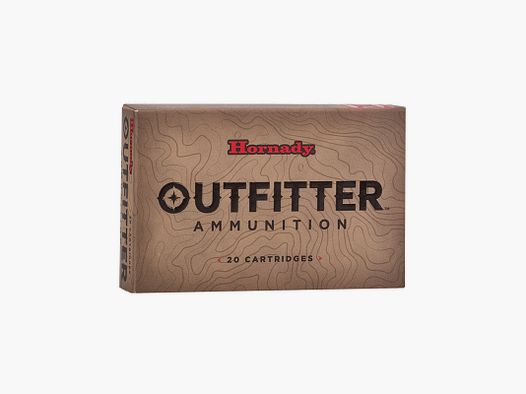 Hornady .270Win Outfitter GMX 8,4g/130gr Cartouches de Fusil Sans Plomb
