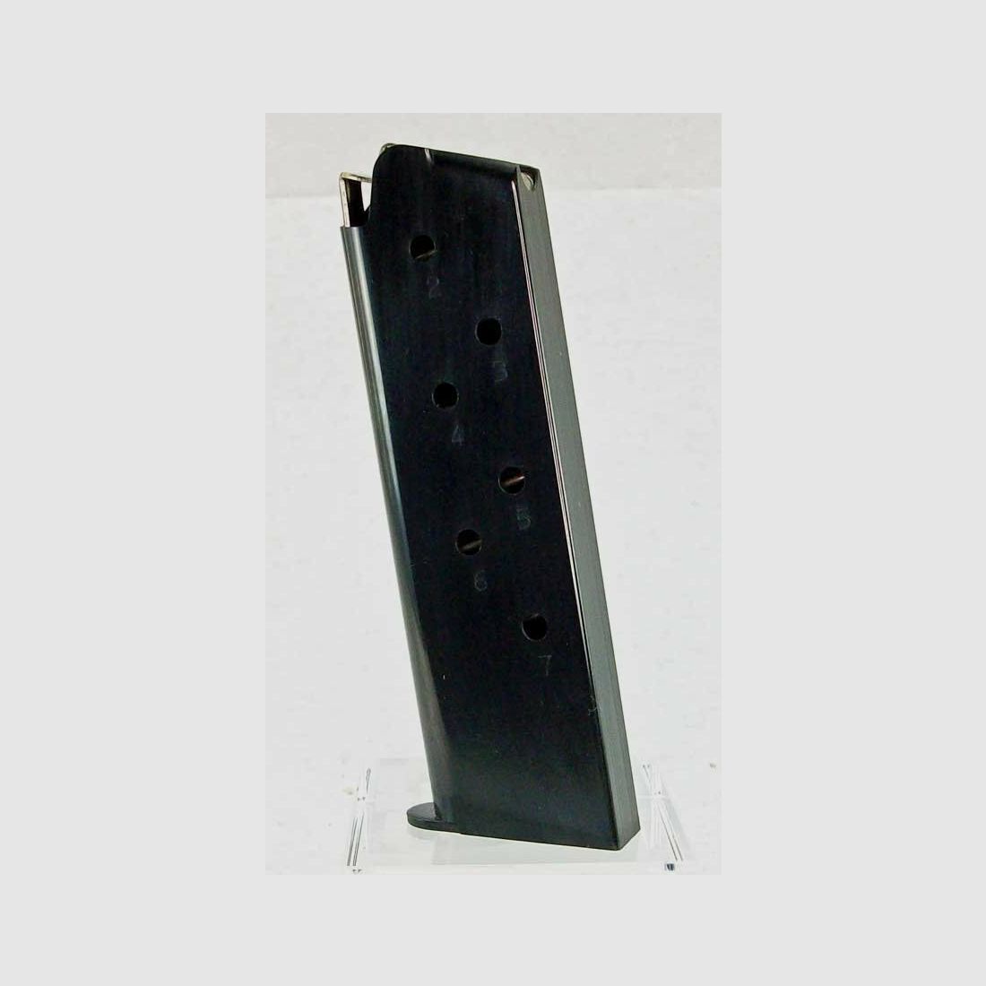 Mec Gar Pistolenmagazine Colt 1911 A1 Magazin Government 7 Schuss brüniert