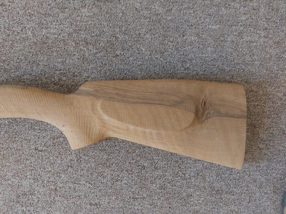 Mauser M98 stock, pre-shaped