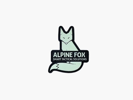 Alpine Fox Glow in the Dark Patch