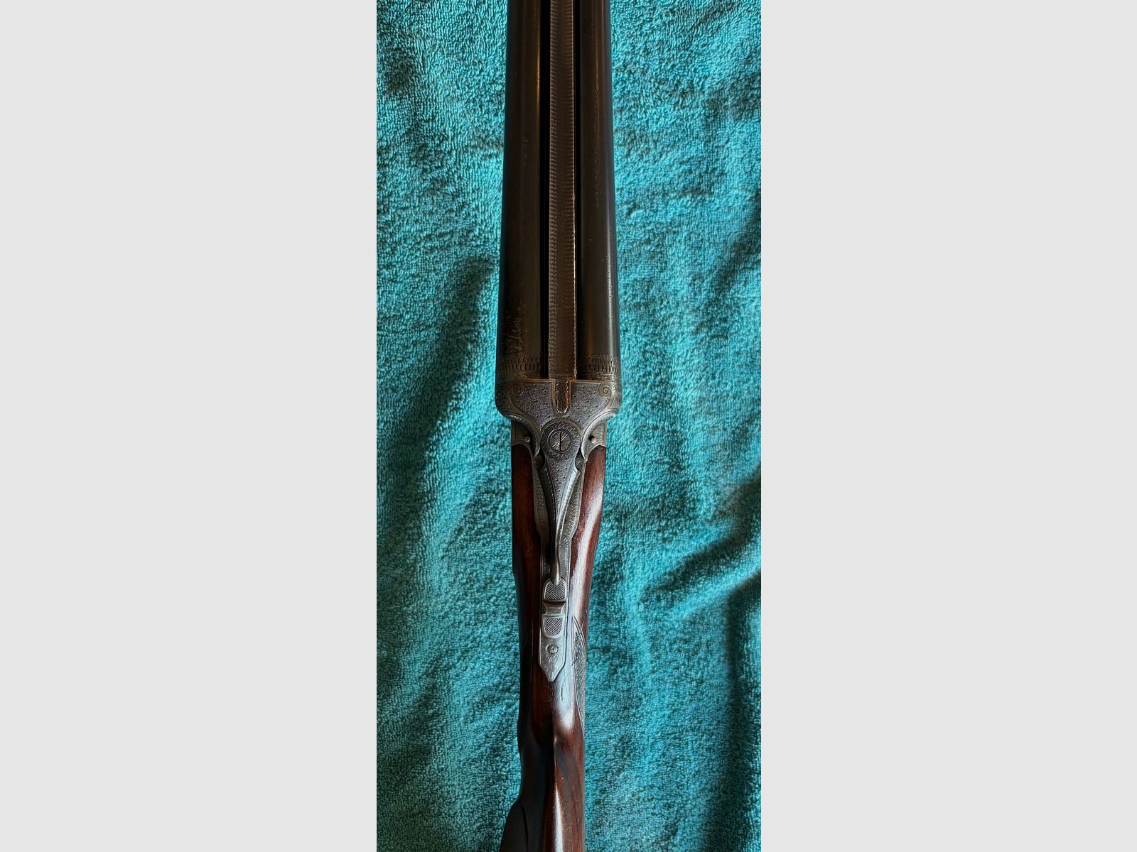 Alte Suhler Doppelflinte – Sempert & Krieghoff, Kaliber 16 ca. 100 Jahre alt
