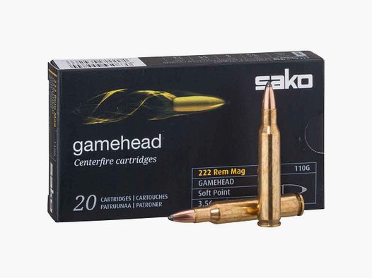 Sako .222 Rem. Mag. Gamehead SP 3,56g/ 55gr