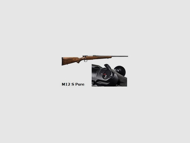 Mauser M12 Pure (Hand tension) muzzle thread repeating rifle