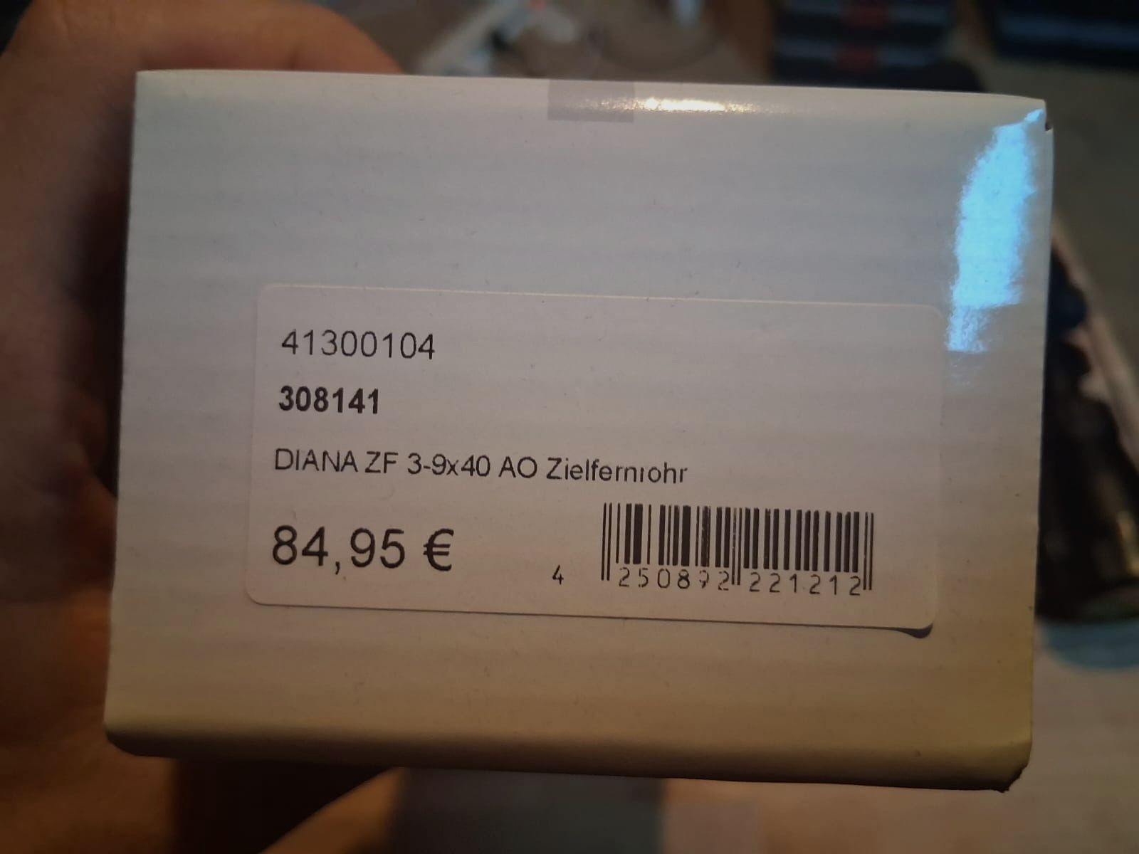 Zielvisier, Optik mit 3-9X40 Vergrößerung