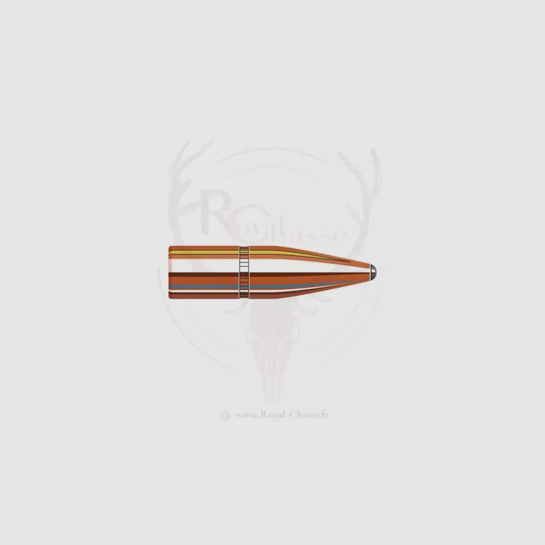 100 ogives Cal.338 D.338 225Grs INTERLOCK SP-RP HORNADY