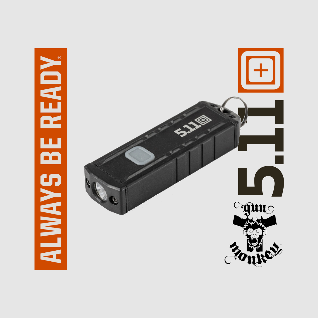 Taschenlampe 5.11 EDC-K USB Farbe: 019 Black (53422), Bild 1 von 6