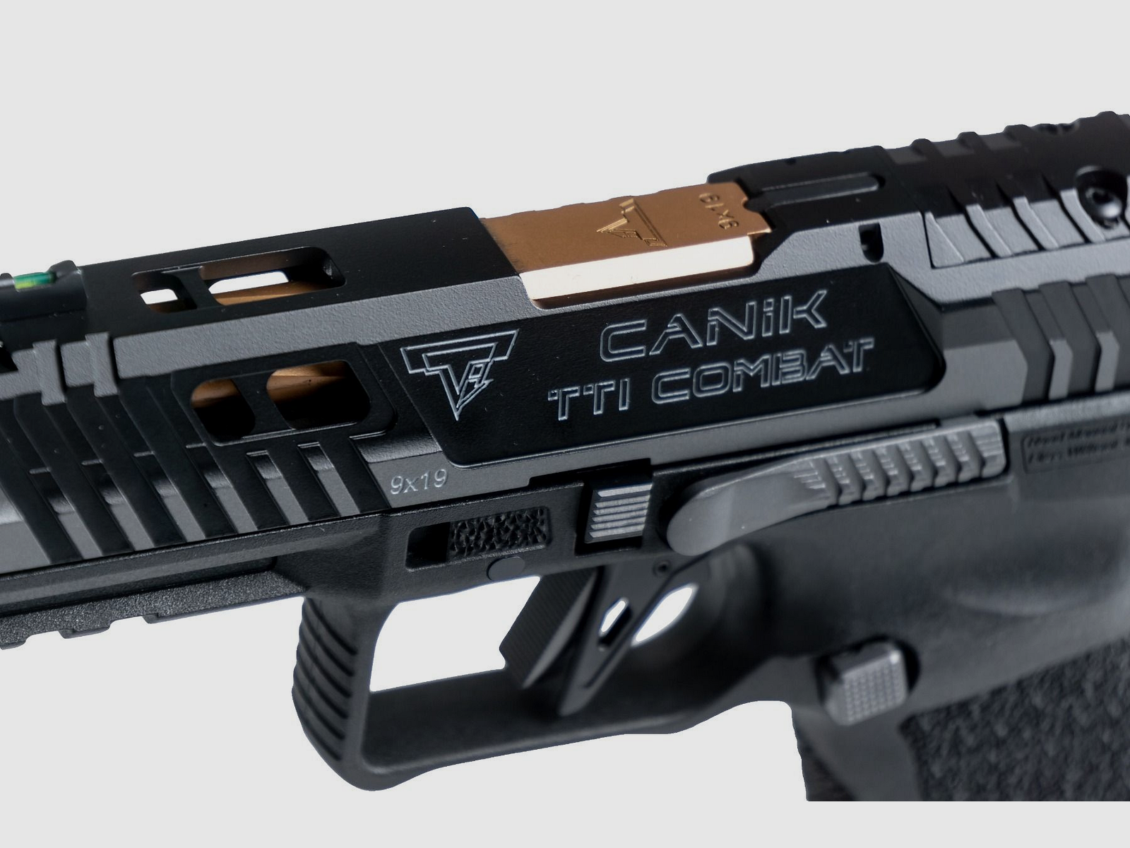 Canik TTI Combat 9x19mm SAO „Smoke“, Bild 3 von 5