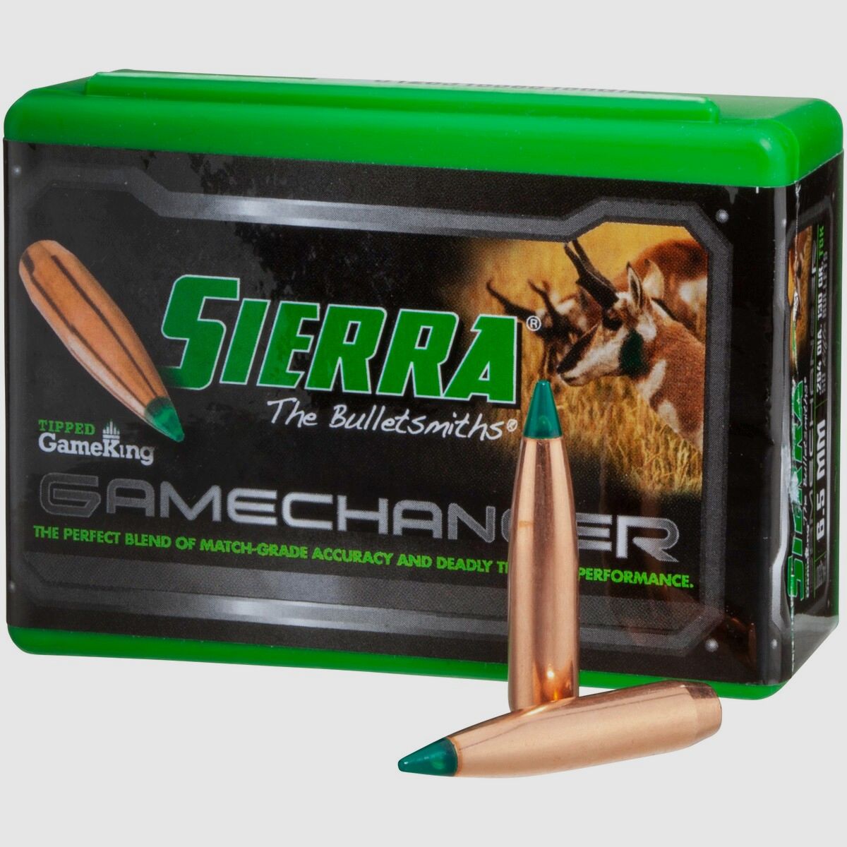 Sierra Geschosse .264 (6,5mm) Tipped Game King 8,4g/130grs. – 50 Stück