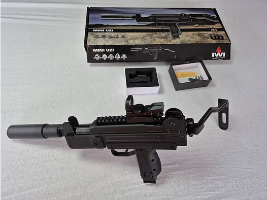 IWI Mini UZI 4,5mm neuwertig mit Garantie Knicklauf