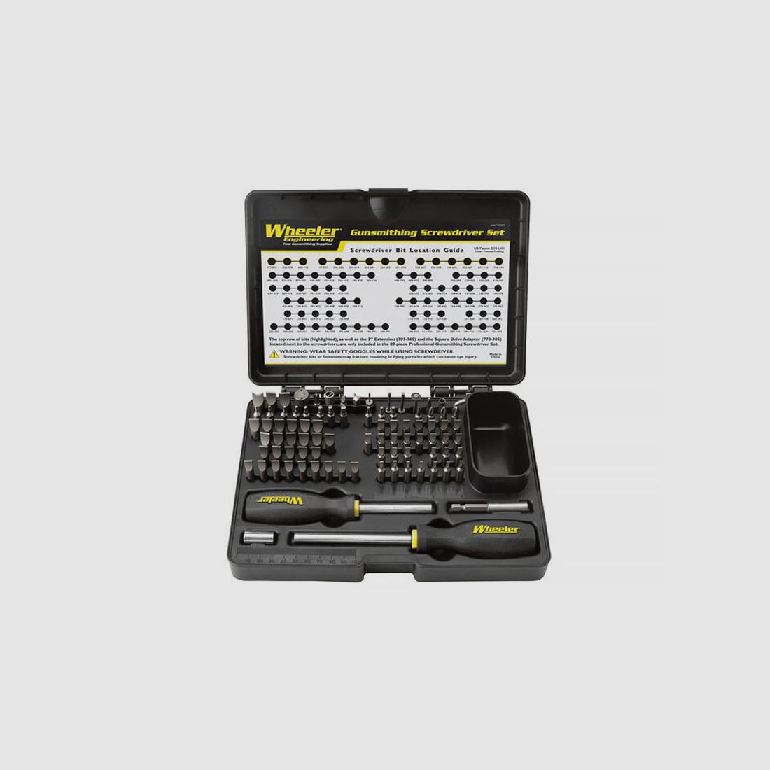Wheeler 89-teiliges PROFI Schraubendreher-Set