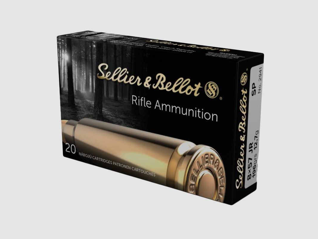 S&B Munition Kal. 8x57JR SP 12,7 g / 196 gr, Bild 1 von 2