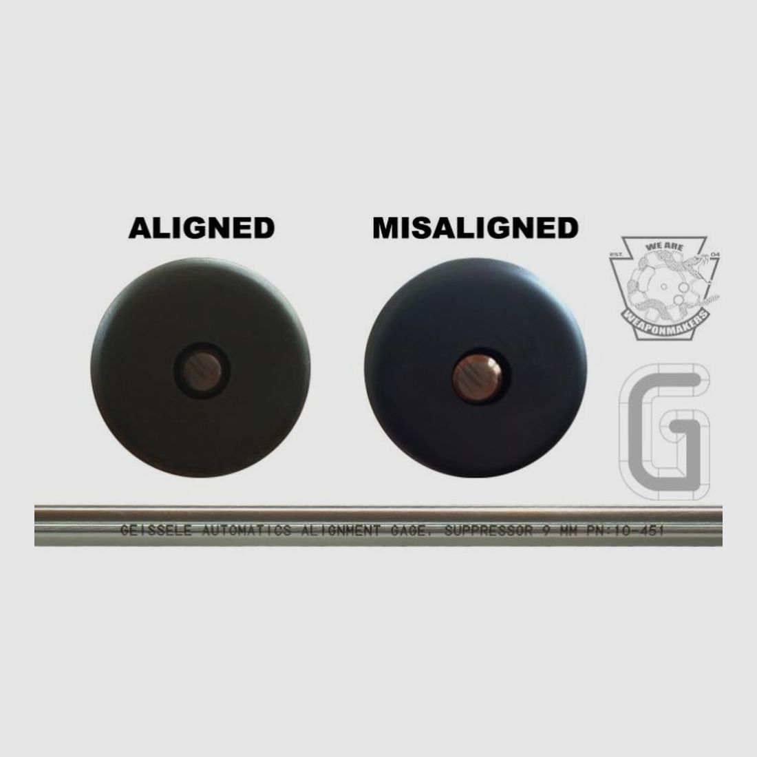 Gage di allineamento per soppressori 9mm (SAG)