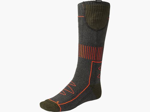 Seeland Celsius beheizbare Socken grün