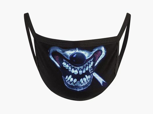 Mouth-nose covering / Community mask - Smoking clown
