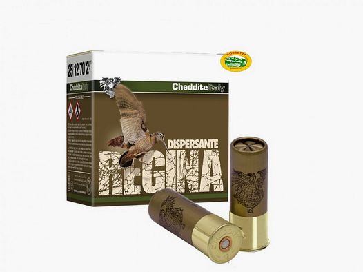 CHEDDITE Patronen LA REGINA DISPERSANTE Kal.12 gr.34 pb.8 spezielle Bekassine