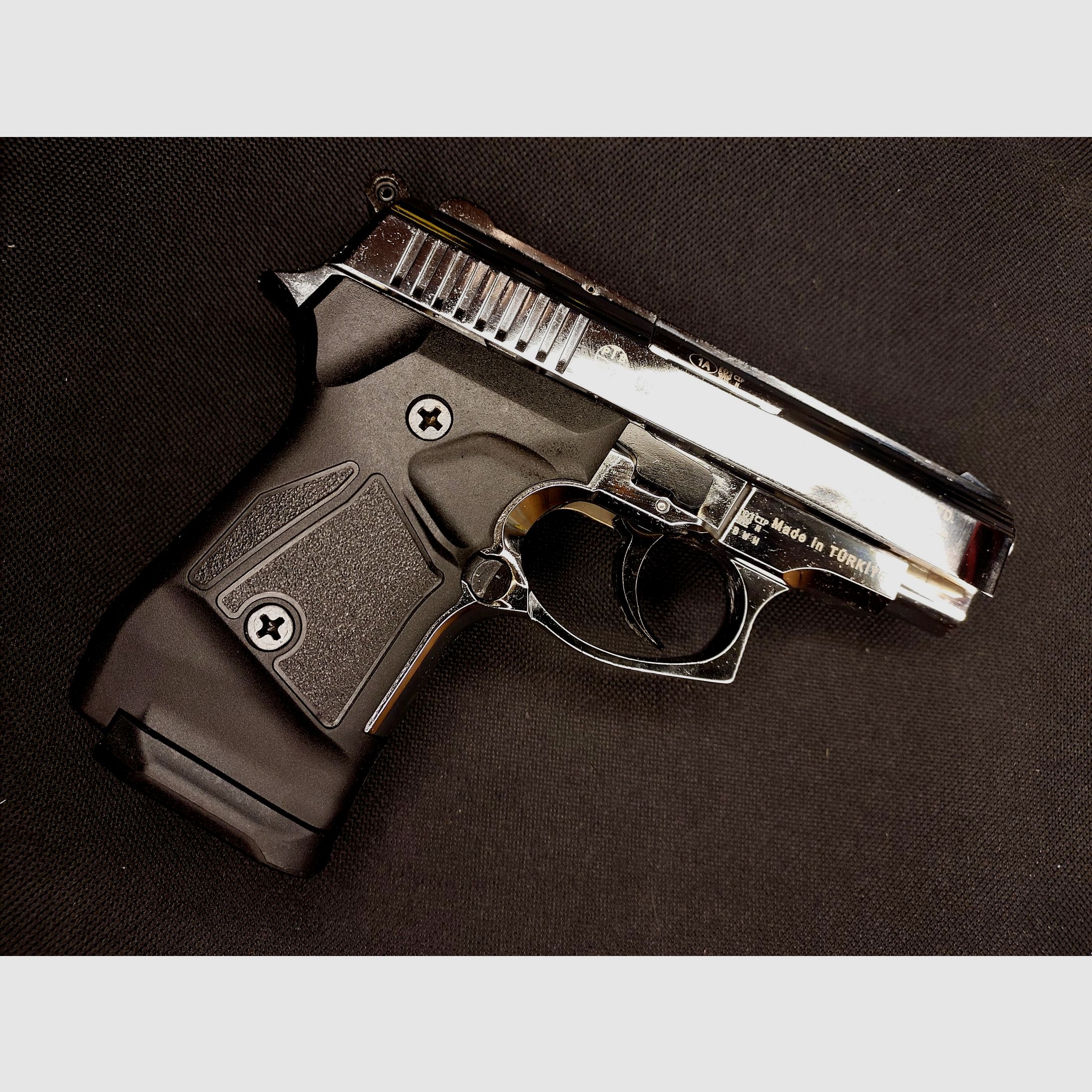 Zoraki 914 Schreckschuss Pistole 9mm P.A.K. Chrom ("alte" PTB 972)