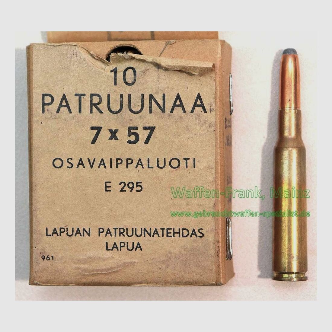 Lapua / Finnland Büchsenpatronen 7x57